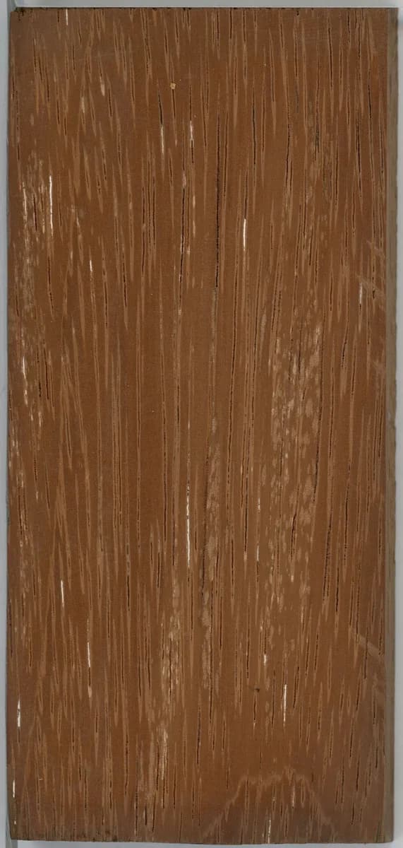 Mẫu gỗ gõ đỏ xẻ dọc — Afzelia xylocarpa, bộ sưu tập CIRAD.