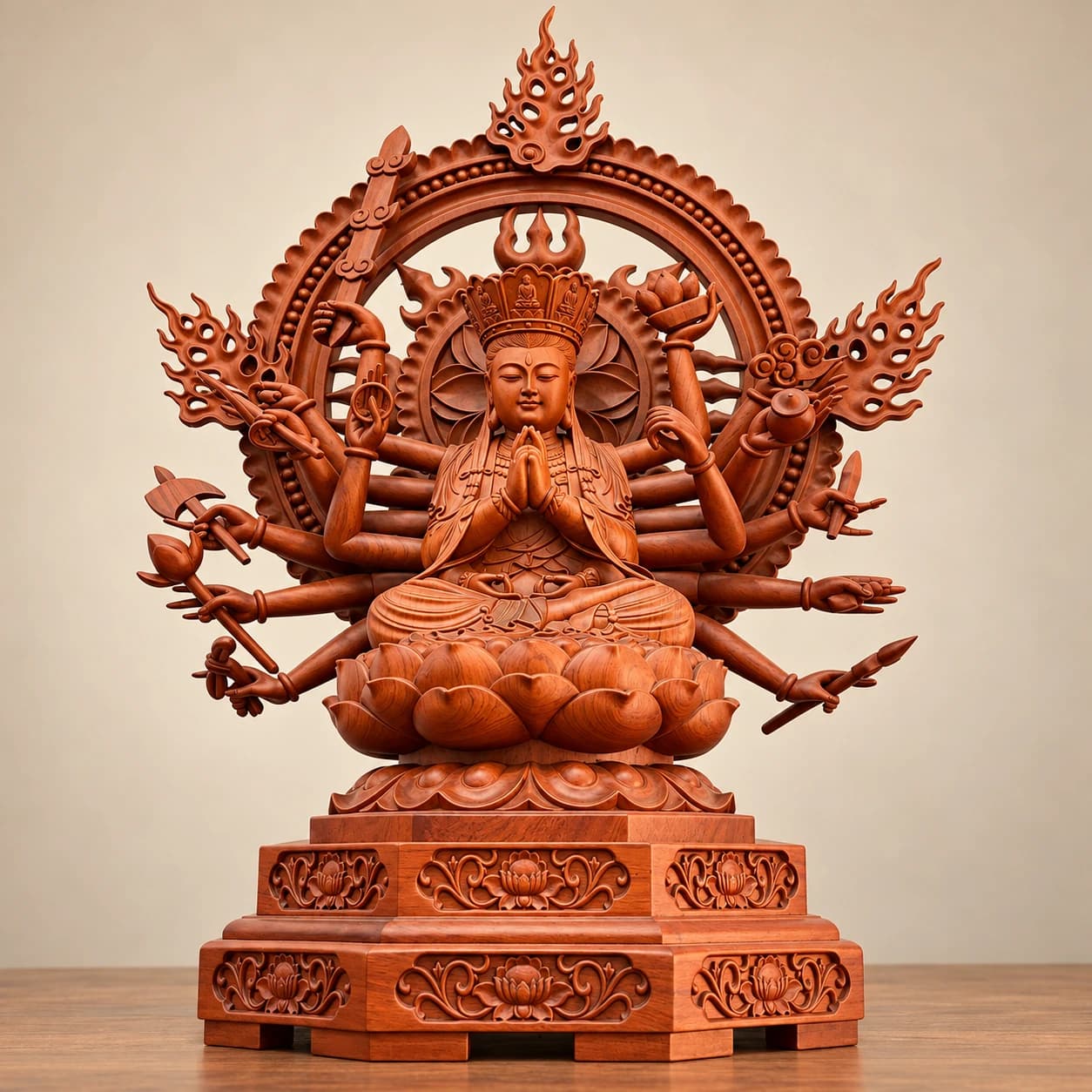 Tượng Chuẩn Đề Bồ Tát