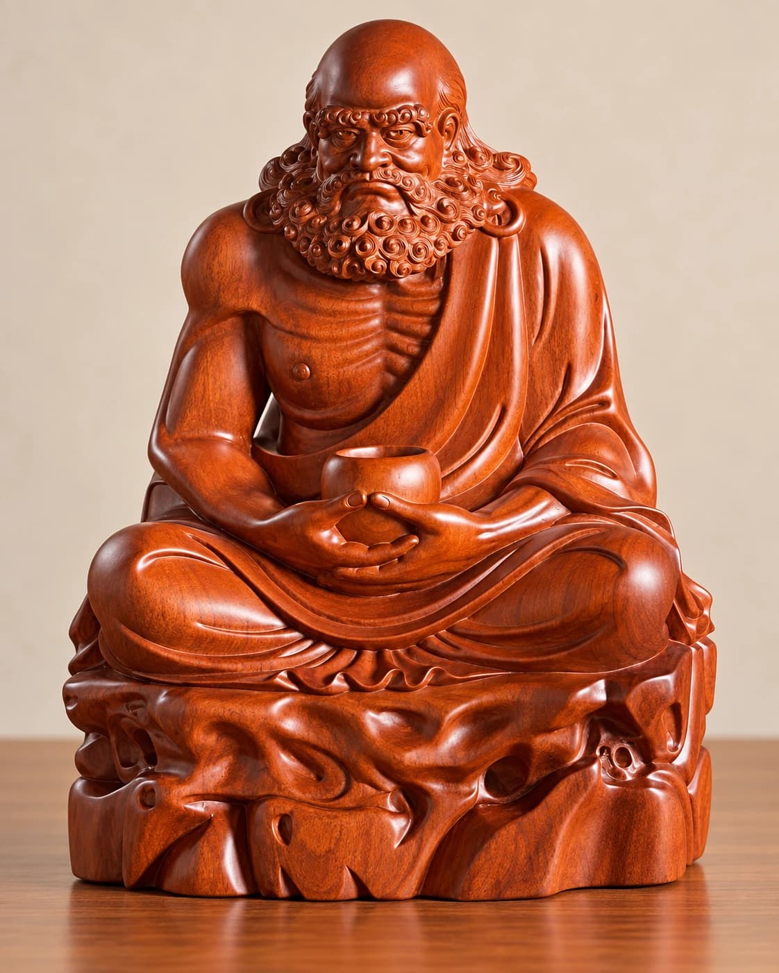 Tượng Đạt Ma Thiền Định